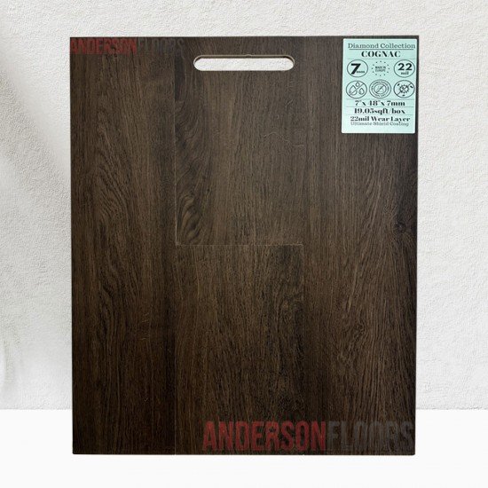 Diamond Floors - Cognac 7mm Vinyl Diamond Floors - Cognac 7mm Vinyl