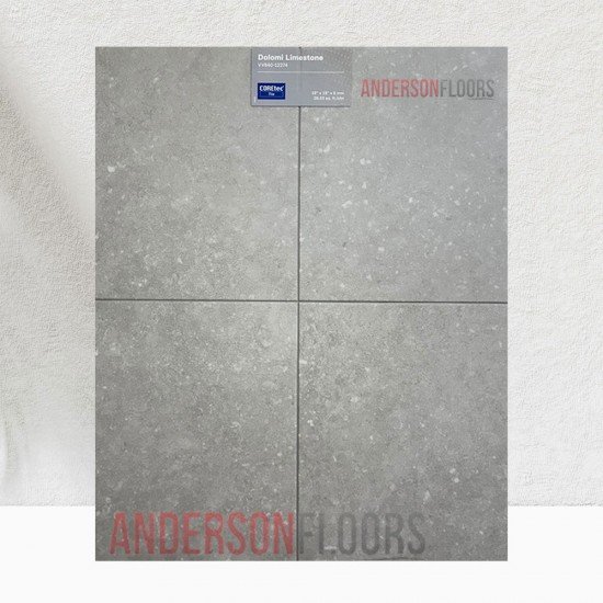  COREtec Vinyl Tile 6 mm - Dolomi Limestone