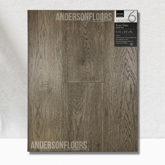 Biyork Nouveau 6 Hickory - Euro Grey Biyork Nouveau 6 Hickory - Euro Grey