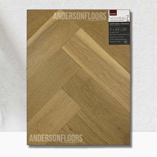 Biyork Nouveau 7 Bespoke Herringbone - Northern Veranda