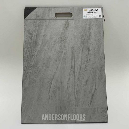 NAF AquaTile Vinyl Tile - Limestone