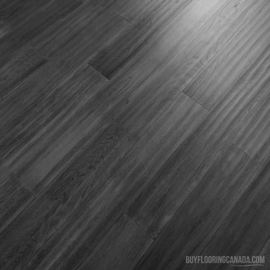 Golden Choice Flooring Solid Hickory 5" x 3/4" - Spirit Gray