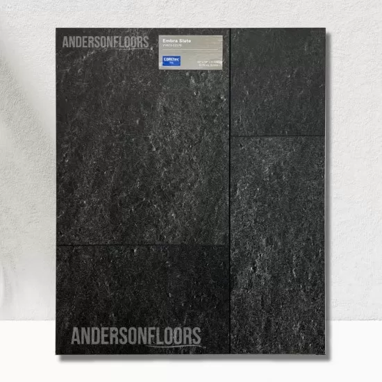 EMBRA SLATE - COREtec Tile Collection | Premium Luxury Vinyl Flooring
