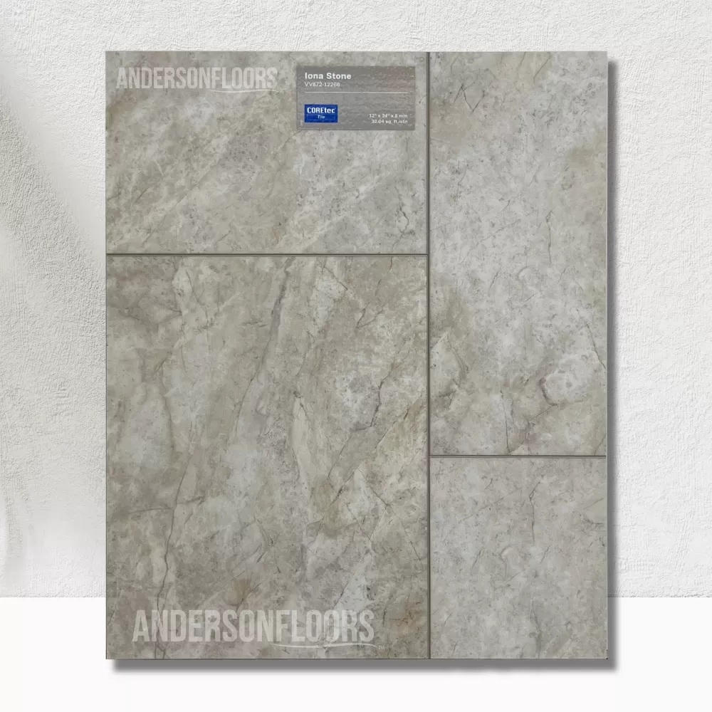 IONA STONE - COREtec Tile Collection | Premium Luxury Vinyl Flooring