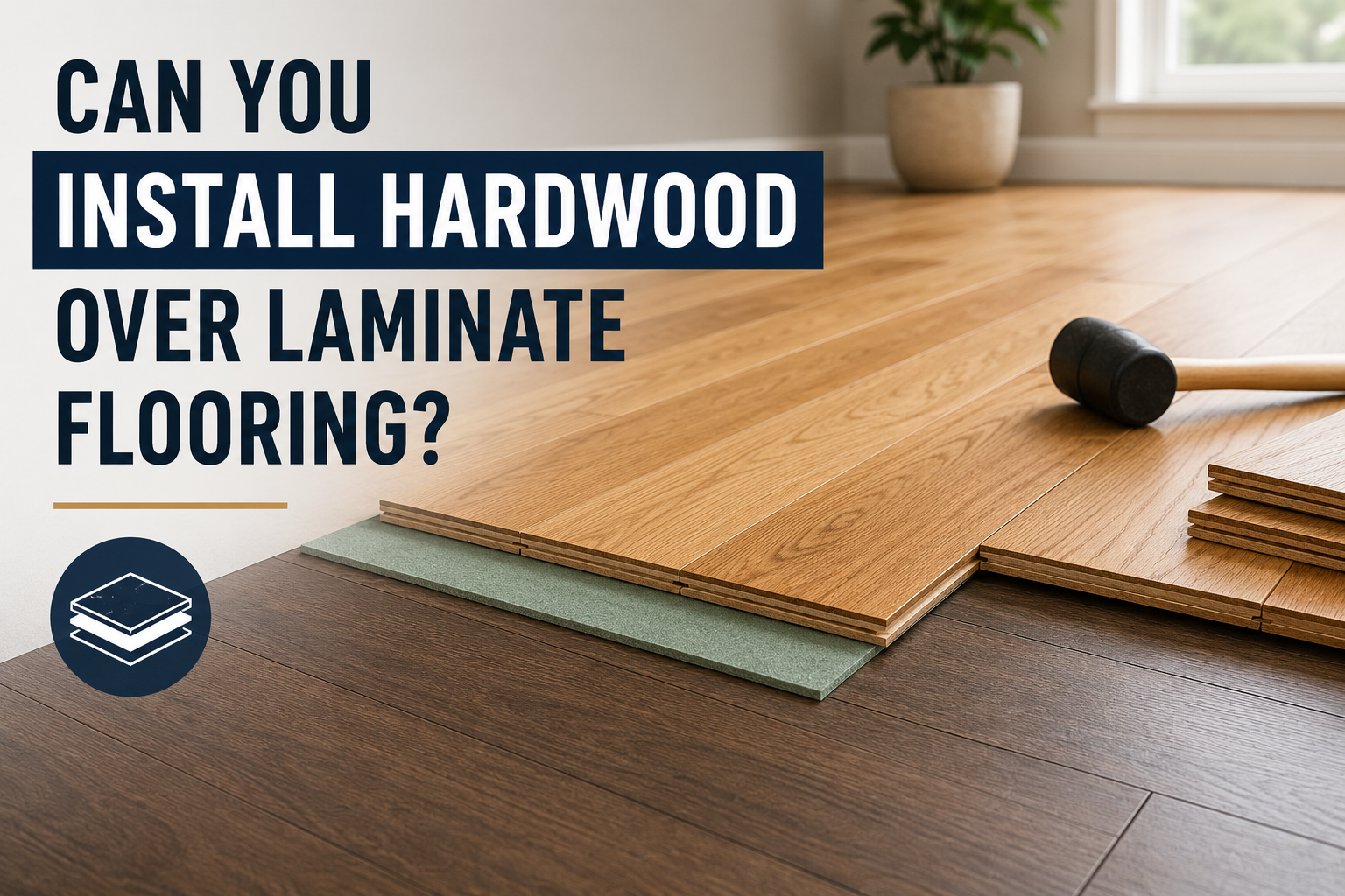 Can You Install Hardwood Over Laminate Flooring?