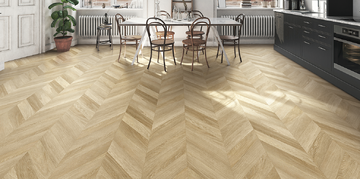 Twelve Oaks - Tan Drop Chevron