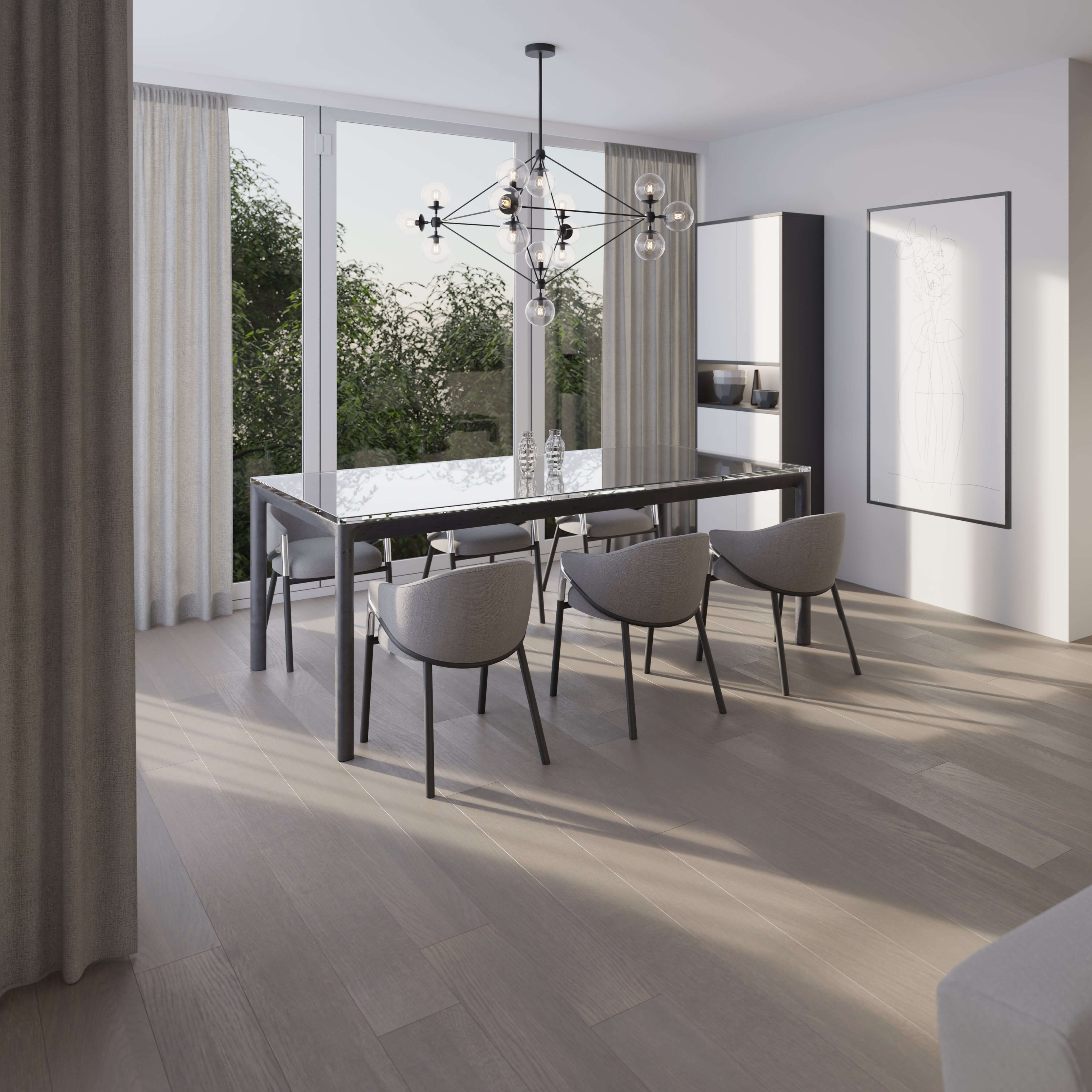 RP TG-200 PRO オール単板 オールマホガニー 弦長550mm Torlys - Silver Rock Oak* - Engineered Hardwood