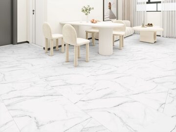 NAF 5mm Aqua Commercial Vinyl Tiles - Moonstone