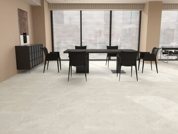 NAF 5mm Aqua Commercial Vinyl Tiles - Ivory