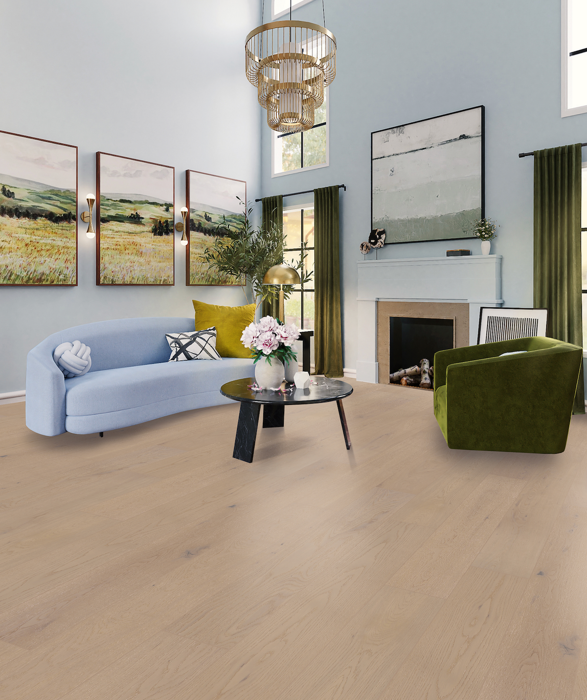 Biyork Nouveau 6 Clic European Oak - Coral Shell