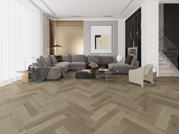 Biyork Nouveau 7 Bespoke Herringbone - Breezy Boardwalk