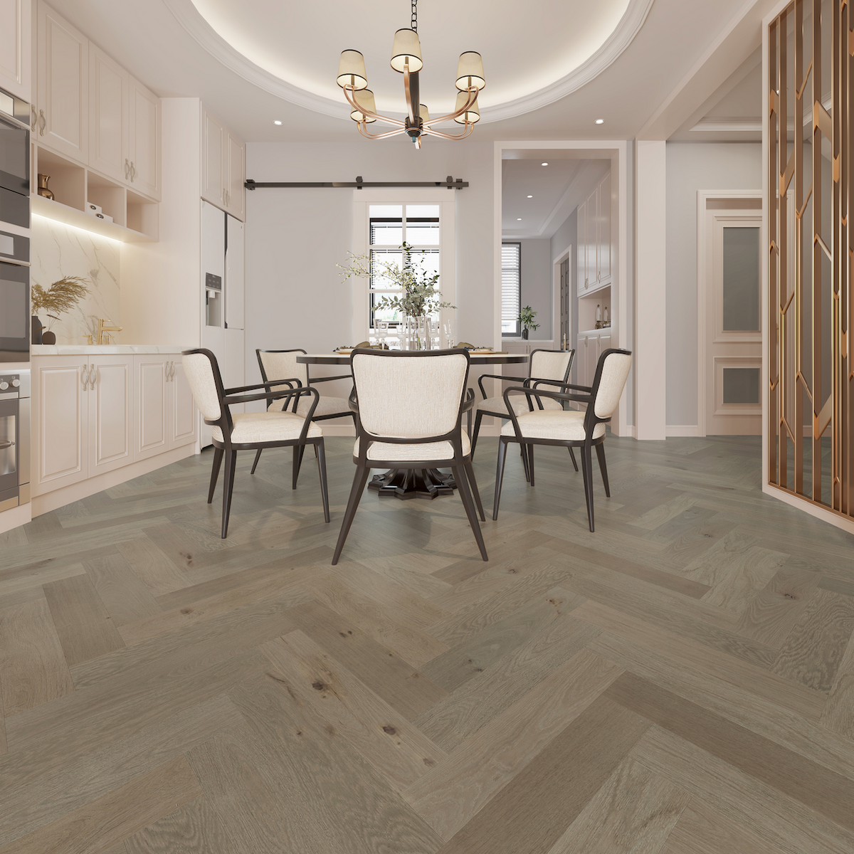 Biyork Nouveau 7 Bespoke Herringbone - Rooftop Loft
