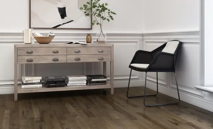 Mercier Flooring - Hard Maple Concrete Grey Pro