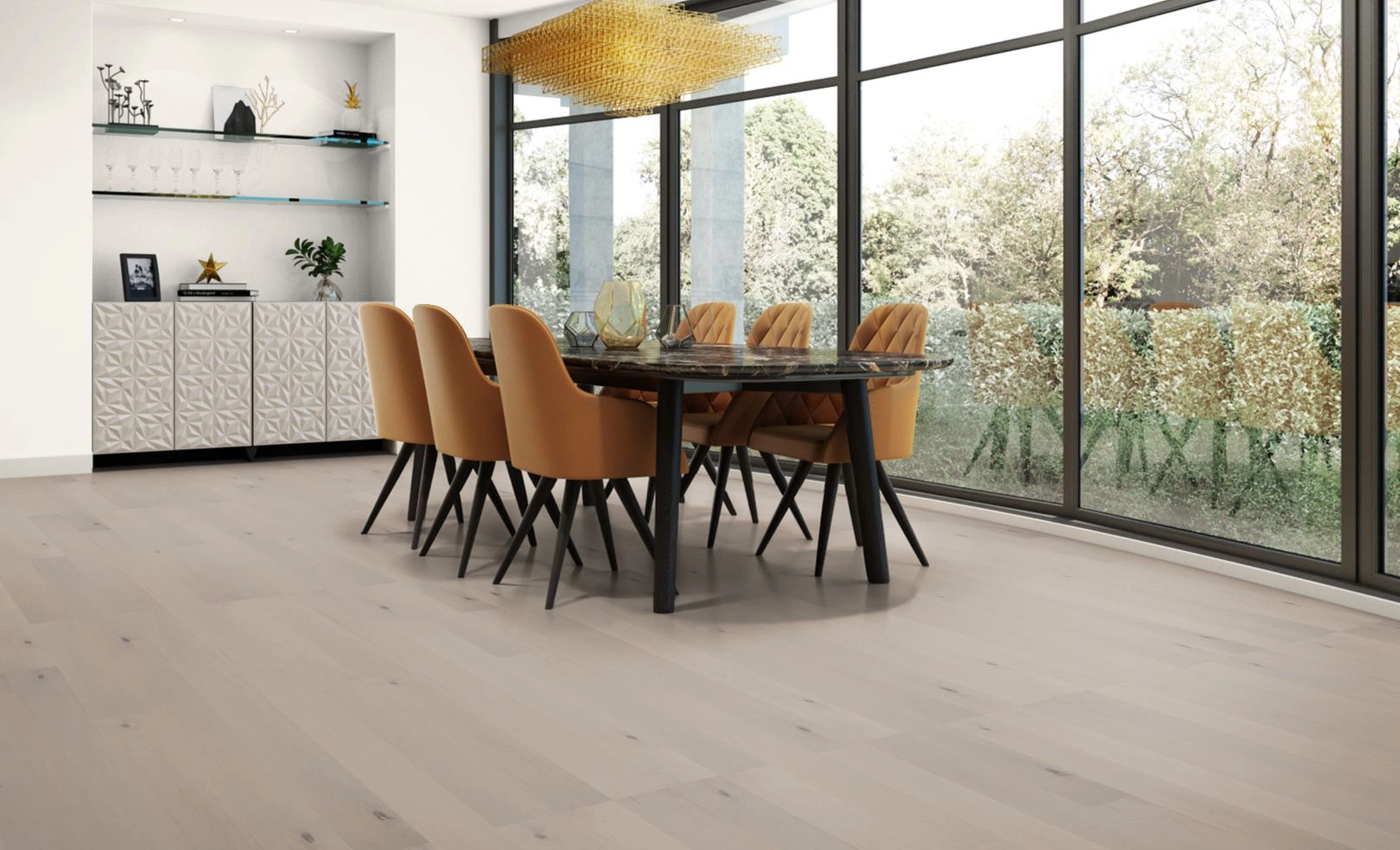 Mercier Flooring - Hard Maple Mist Design +