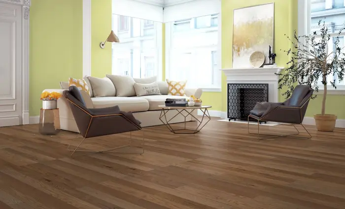 Mercier Flooring - Red Oak Crème Brûlée Design +