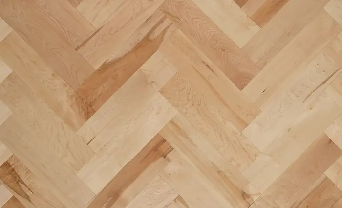 Mercier Flooring - Hard Maple Natural Herringbone