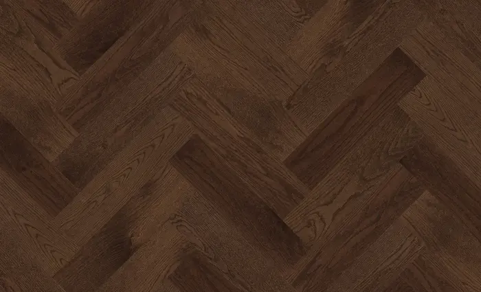 Mercier Flooring - Red Oak Medium Brown Herringbone