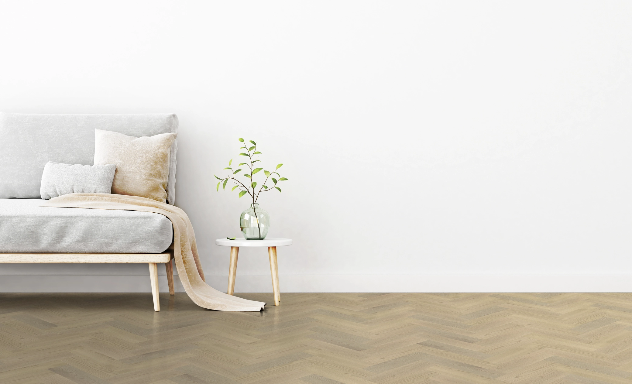 Mercier Flooring - Red Oak Halo Herringbone