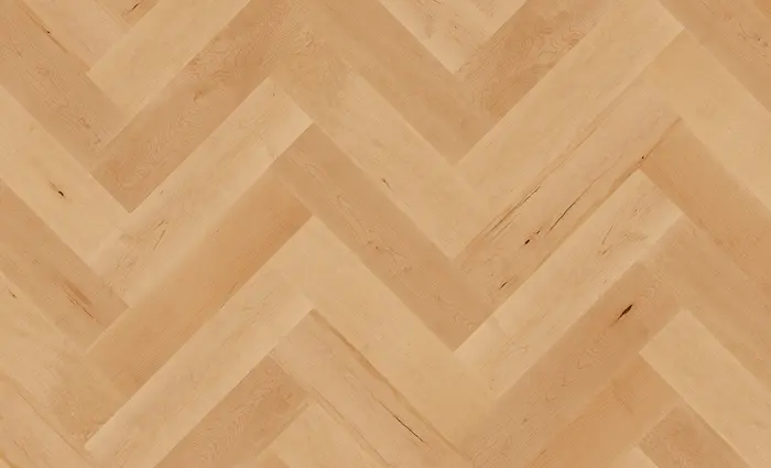Mercier Flooring - Hard Maple Crème Brûlée Herringbone