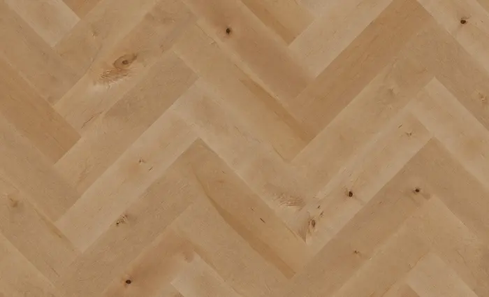 Mercier Flooring - Hard Maple Toast Brown Herringbone