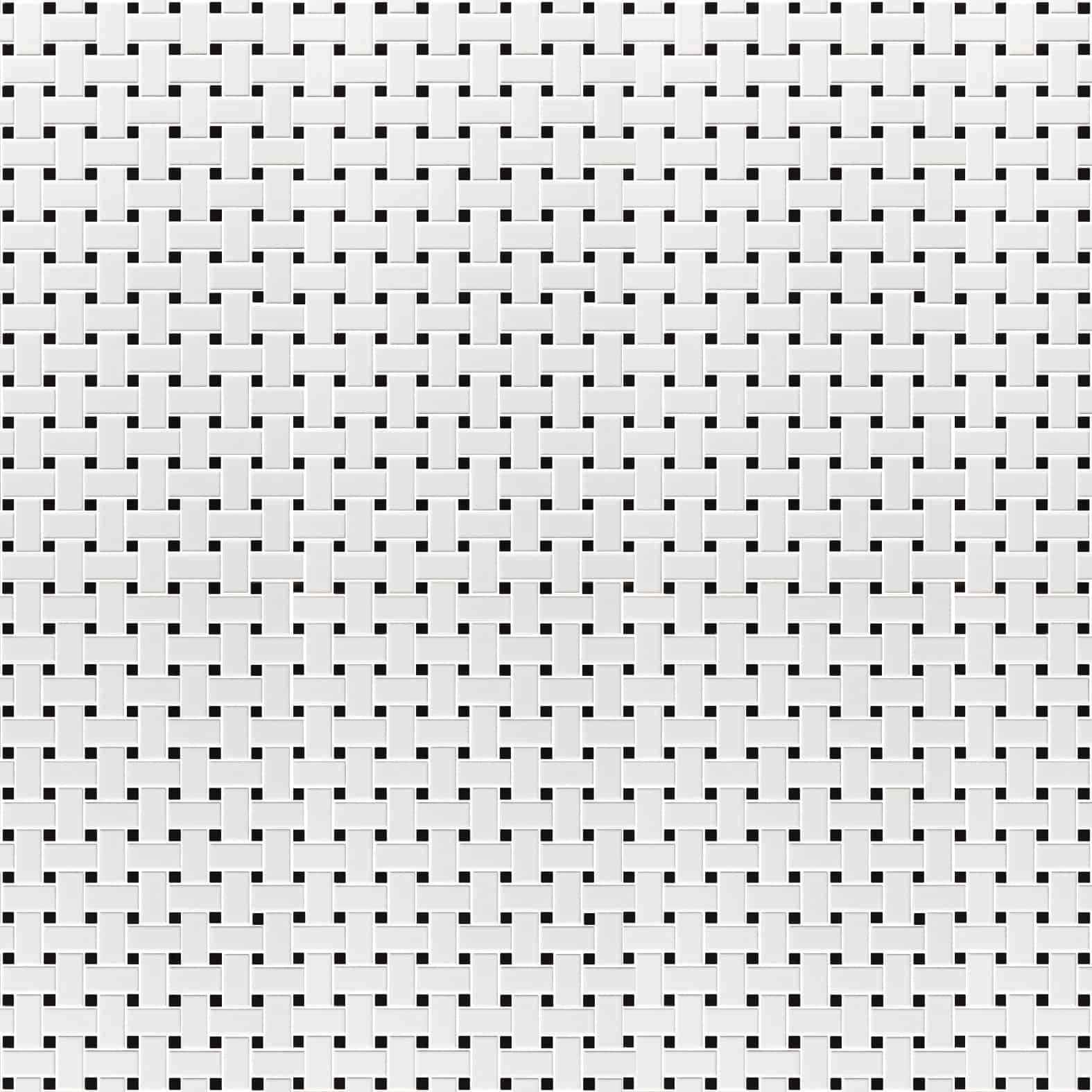 Basketweave White