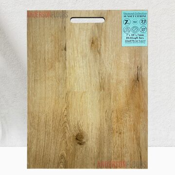 Diamond Floors - Sunset Citrine 7mm Vinyl